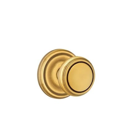 Emtek Norwich Knob 2-3/8 in Backset Privacy w/Regular Rose for 1-1/4 in to 2 in Door French Antique Brass 8200NWUS7
